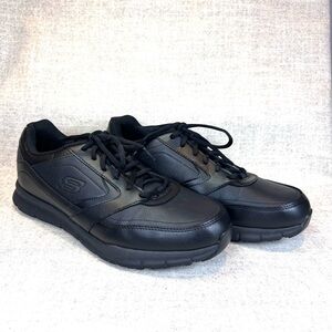 Skechers Black Sneakers with Cushioned Sole